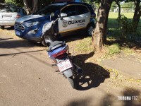 Guarda Municipal apreende motociclista com moto adulterada no Porto Meira