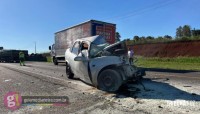 Motorista morre em grave acidente na BR-277 em Céu Azul
