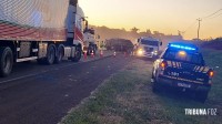 Motorista morre em grave acidente na BR-277 em Céu Azul