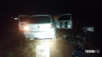 Policia Federal e Exército localizam veículo abandonado com cigarros contrabandeados em Itaipulândia