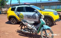 PM prende três homens e recupera motocicleta furtada no Bairro Portal da Foz