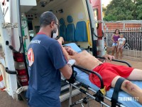 "Racha" entre ciclistas termina no hospital