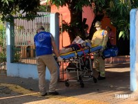 Siate socorre idoso de 94 anos após queda dentro da residência