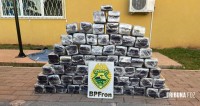 BPFRON apreende 122,5 Kg de maconha em Santa Tereza do Oeste