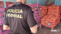 Policia Federal apreende mais de 6 toneladas de alimentos contrabandeados em Foz do Iguaçu