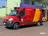 Siate socorre vítima de acidente de trânsito no Bairro Morumbi