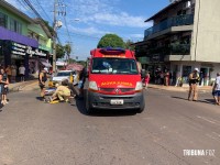 Siate socorre vítima de acidente de trânsito no Bairro Morumbi