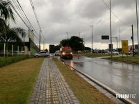 Siate socorre motociclista após queda na paralela da BR-277