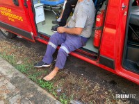 Siate socorre duas pessoas após colisão no Bairro Conjunto Libra 