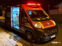 Policia Militar e SIATE atendem vítima de agressão no Jardim das Palmeiras