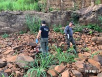 Homem é encontrado morto na barranca do Rio Iguaçu