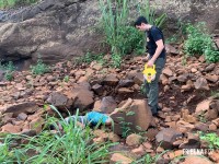 Homem é encontrado morto na barranca do Rio Iguaçu