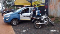 Guarda Municipal recupera motocicleta furtada na Av. República Argentina