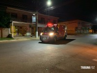 Siate atende vítima de agressão no Bairro Portal da Foz