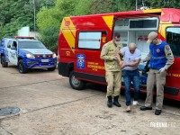 Siate socorre detendo da PEF II que se feriu trabalhando com ferramenta de corte