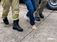 Siate socorre detendo da PEF II que se feriu trabalhando com ferramenta de corte