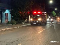 Siate socorre ciclista atropelado por moto no Bairro Três Lagoas