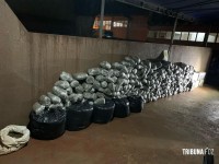 ROCAM apreende 373 Kg de maconha tipo capulho no Bairro Campos do Iguaçu