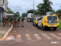 Jovem é atropelado e baleado nas proximidades das unidades prisionais em Foz do Iguaçu