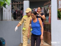 Marido agride e esfaqueia a esposa no Bairro Morumbi