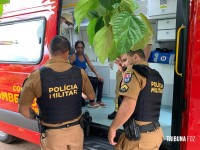 Marido agride e esfaqueia a esposa no Bairro Morumbi