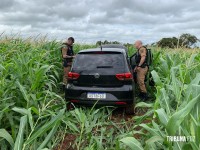 ROCAM localiza e apreende veiculo usado em tentativa de homicídio no Jardim Atlantis