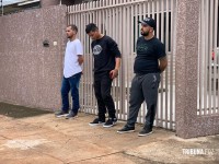 Militares da RPA Leste cumpre mandado de prisão no Bairro Portal da Foz