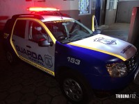 Guarda Municipal prende em flagrante autor de roubo e apreende veículo usado no crime