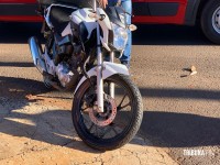 Siate socorre motociclista após colisão na Av. Bem-Te-Vi no Portal da Foz