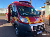 Siate socorre ciclista após colisão no Bairro Três Lagoas