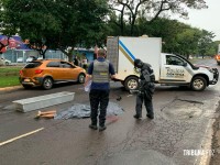 Motociclista morre após colisão com ônibus na Av. Juscelino Kubistchek