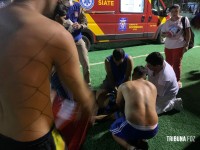 Homem tem mal súbito e morre durante partida de futebol no campo da Vila Borges