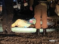 Homem é morto quando chegava em casa de moto no Bairro Belo Horizonte em Medianeira