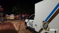 Homem é morto quando chegava em casa de moto no Bairro Belo Horizonte em Medianeira