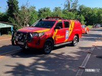 Homem embriagado cai do telhado do vizinho e é socorrido pelo Siate