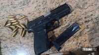 PRF prende condutor com pistola 9mm na BR-277