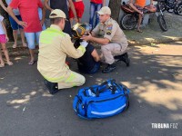 Siate socorre vitima de acidente de trânsito no Morumbi II