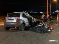 Motociclista morre após colisão na BR-277