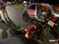 Motociclista morre após colisão na BR-277