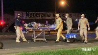 Motociclista embriagado atropela PRF durante atendimento de acidente com morte na BR-277