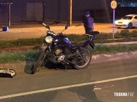 Motociclista embriagado atropela PRF durante atendimento de acidente com morte na BR-277