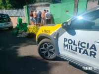 GDE da Policia Civil prende cinco pessoas na Vila C com grande quantidade de maconha