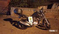 Policia Militar recupera furtada motocicleta no Jardim Jupira