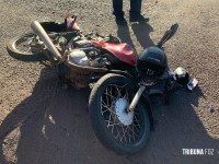 Motociclista é socorrido pelo Siate após colisão na Av. Perimetral Leste