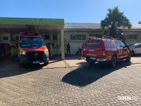 Trabalhador fica gravemente ferido após acidente de trabalho no Berverly Falls Park