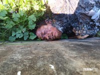 Homem é morto a facadas, arrastado e ateado fogo na cabeceira da Ponte da Fraternidade