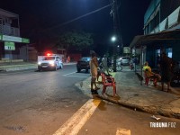 Após briga de bar, agressor é preso pela GM e agredido é socorrido pelo Siate