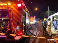 Bombeiros intervém em incêndio a residência criminoso no Três Lagoas