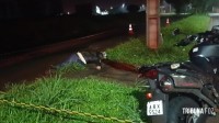 Motociclista morre após colidir contra poste na Av. Silvio Américo Sasdelli