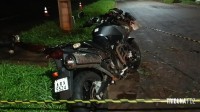 Motociclista morre após colidir contra poste na Av. Silvio Américo Sasdelli